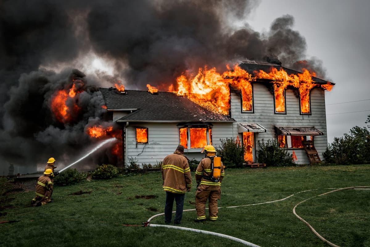 What is Fire Damage Insurance Claim?